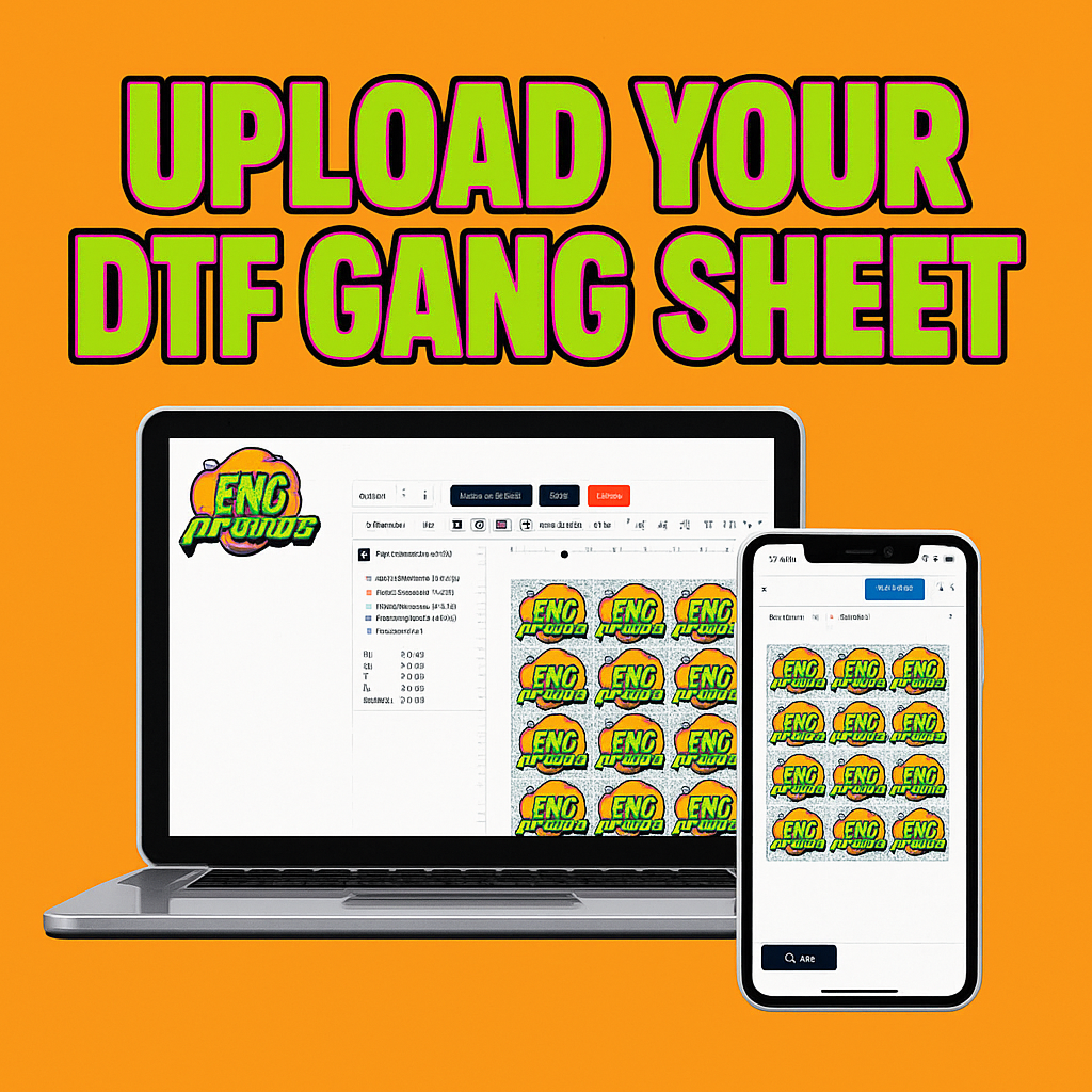 Upload Your DTF Gang Sheet